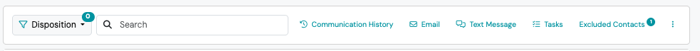 Screenshot: Excluded Contacts