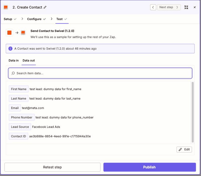 Screenshot: 1. Name and Publish Your Zap