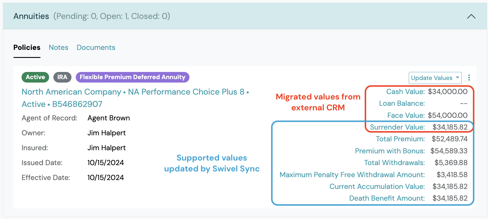 Screenshot: Addressing Duplicate and Overlapping Value Names